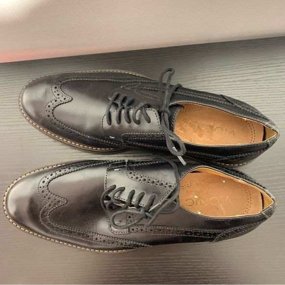 Vionic Mens 555Bruno Leather Shoes size 9.5 - Picture 4 of 7